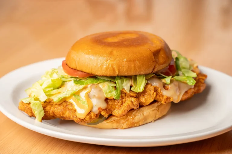Baytown Hot Chicken Sandwich at Butcher Block Bay St. Louis