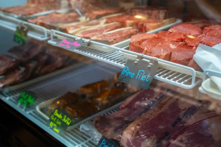 Hand-cut steaks at Butcher Block Bay St. Louis