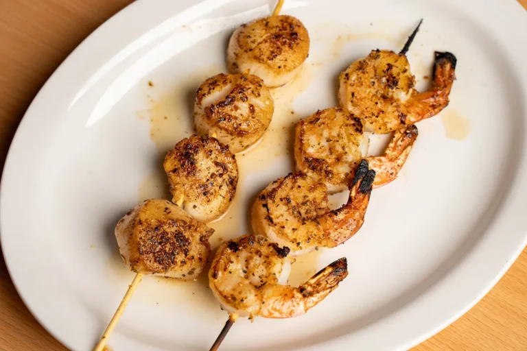 Fresh Gulf seafood served at Butcher Block Steak House and Bar